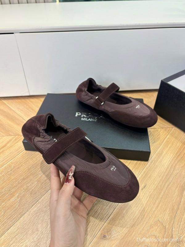 Prada 2025 SS Metal Toe Thin Sole Training Shoes Casual Footwear - LY00260