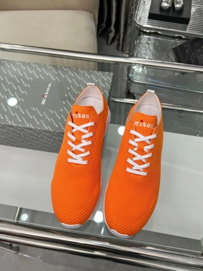 Kiton Four Seasons Classic Casual Knit Shoes - KFY00300