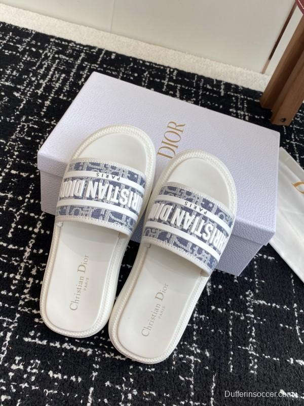 Dior Spring Summer 2025 Latest Ultra-Light Foam Sole Beach Sandals - KFY00260
