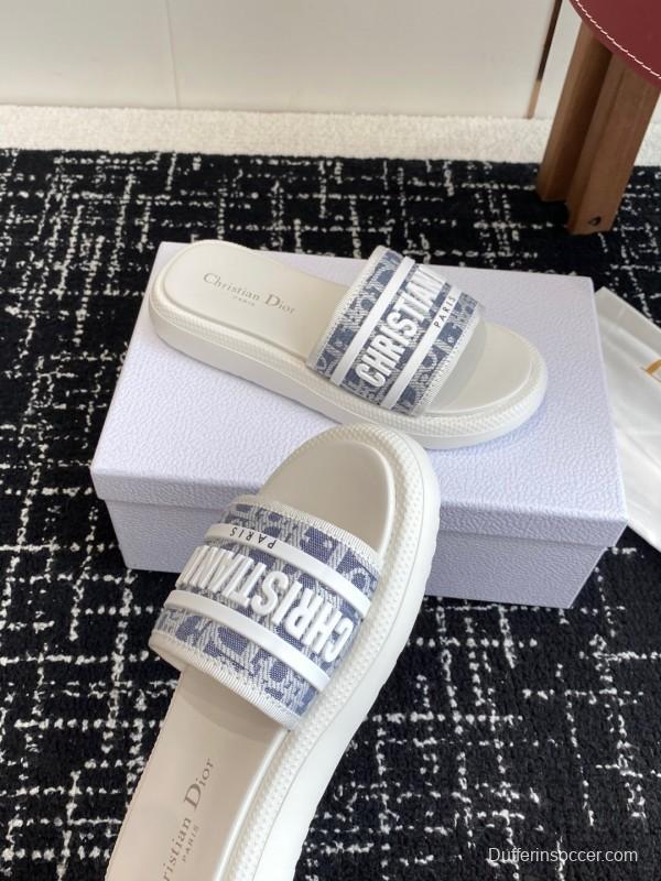 Dior Spring Summer 2025 Latest Ultra-Light Foam Sole Beach Sandals - KFY00260