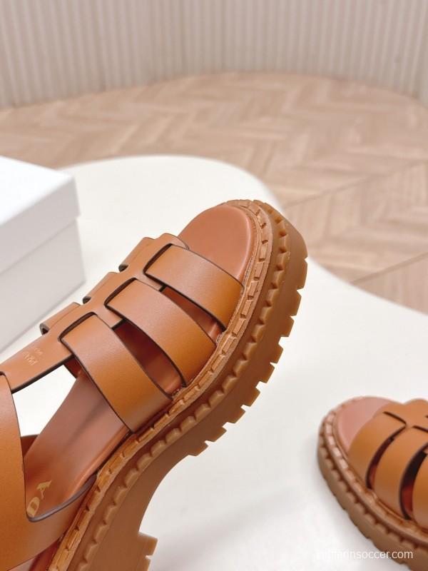 Prada Spring/Summer 2025 High-Top Sandals - LY00300