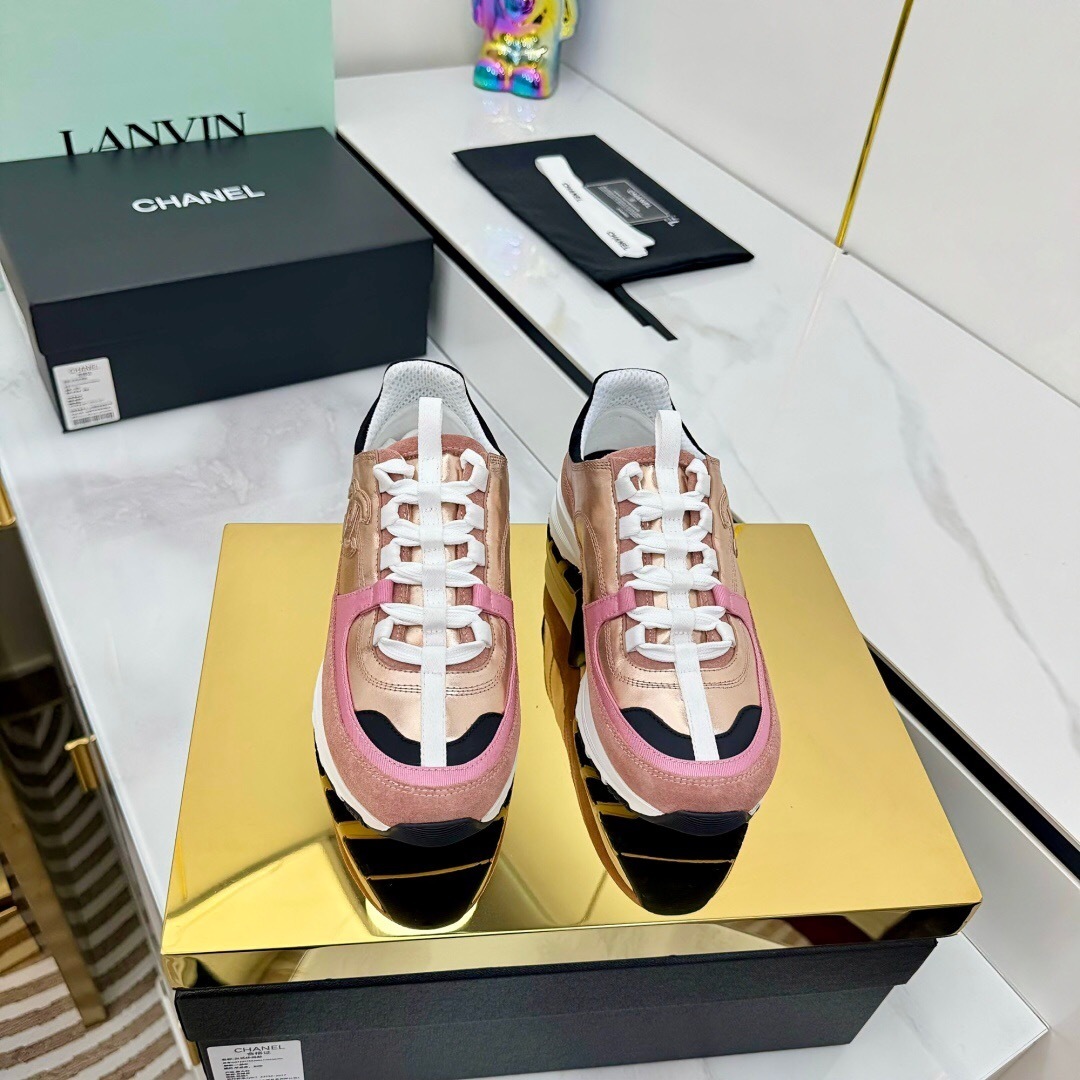 Chanel 2025 SS Chunky Sole Casual Sneakers - LY00310
