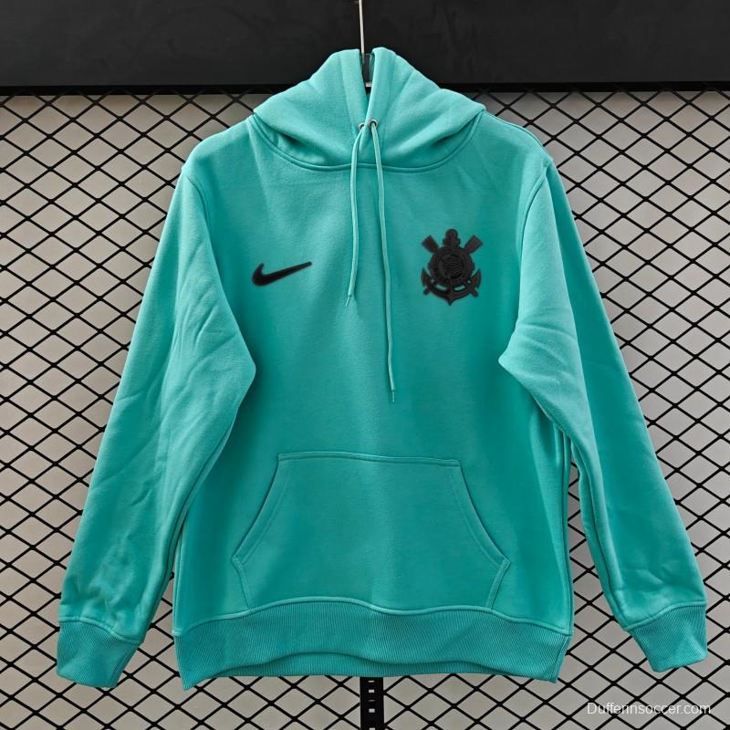 Player Version 25/26 Corinthians Black Full Zipper Jacket-9 Colors