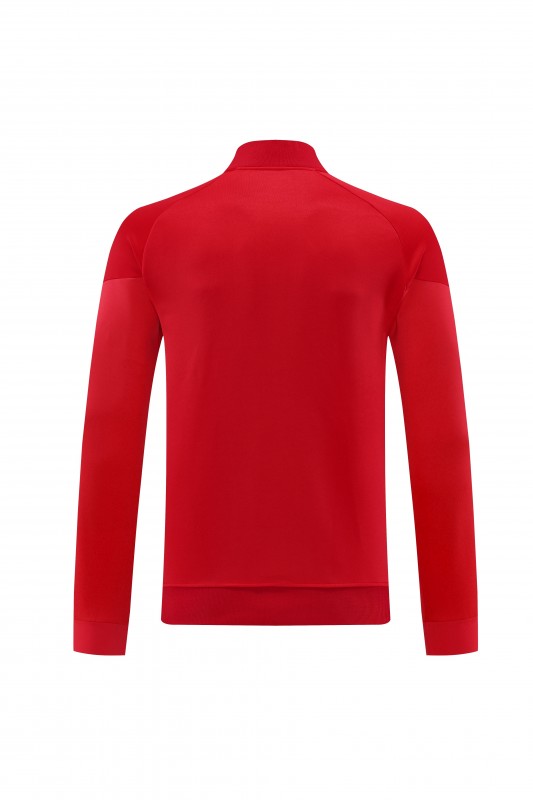 2025 Adidas Red Full Zipper Jacket+Long Pants