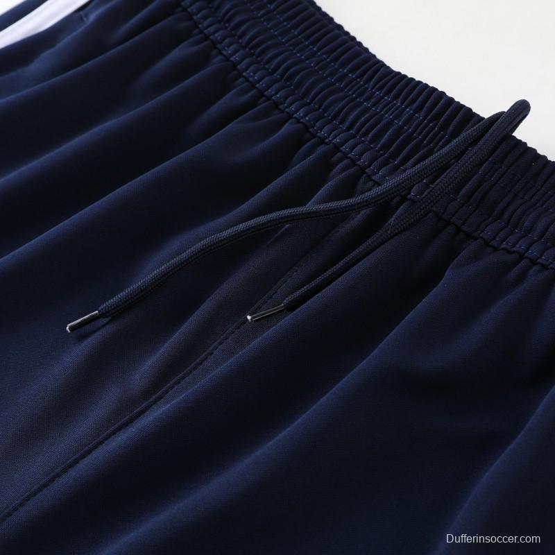 2025 Adidas Royal Blue Full Zipper Jacket+Long Pants