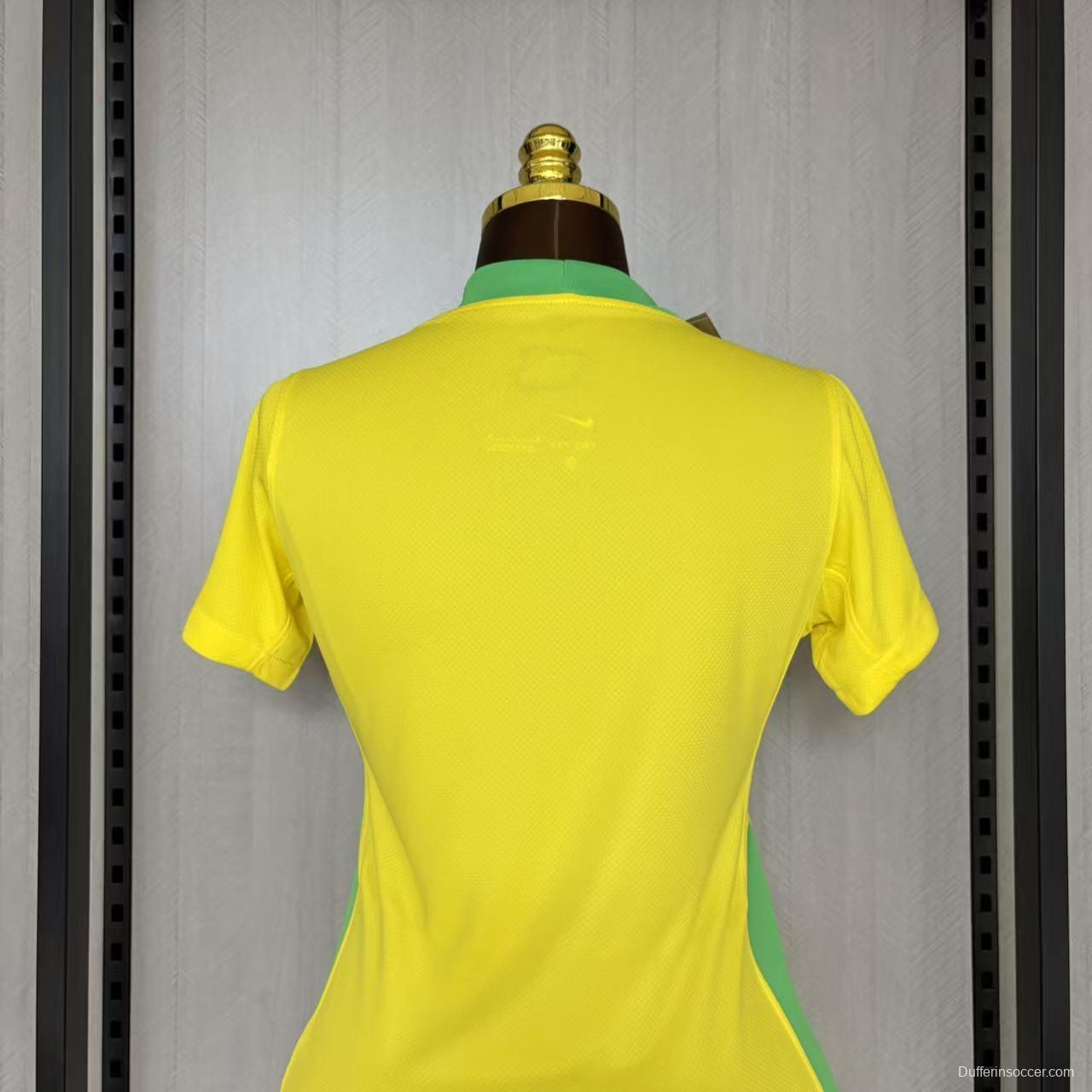 25/26 Women Brazil Home Jersey