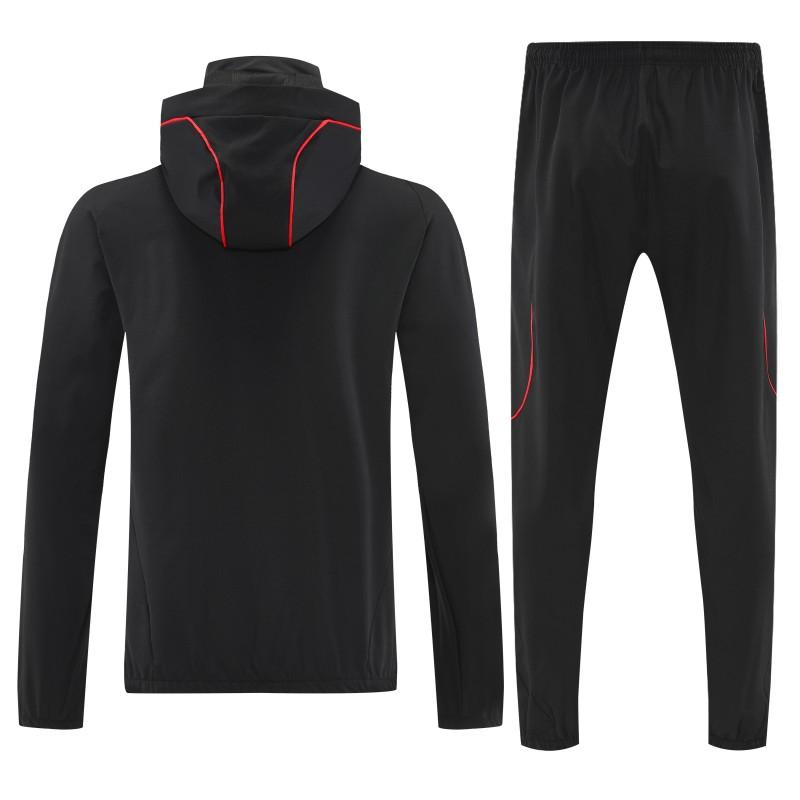 25/26 Liverpool Black Full zipper Jacket Tracksuit+ long pants
