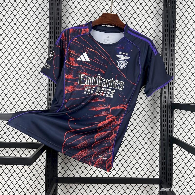 2025/26 Mens Benfica Fourth Jersey
