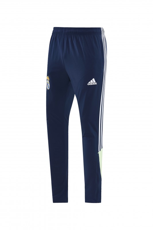 26/27 Real Madrid Navy Blue Full Zipper Hooded Windbreaker Tracksuit + Long Pants