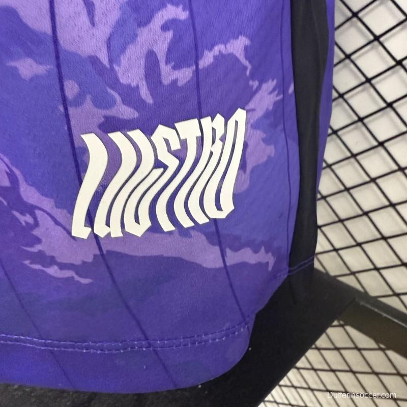 Player Version 25/26 Mazatlán FC Purple with Marble Wash Texture Jersey