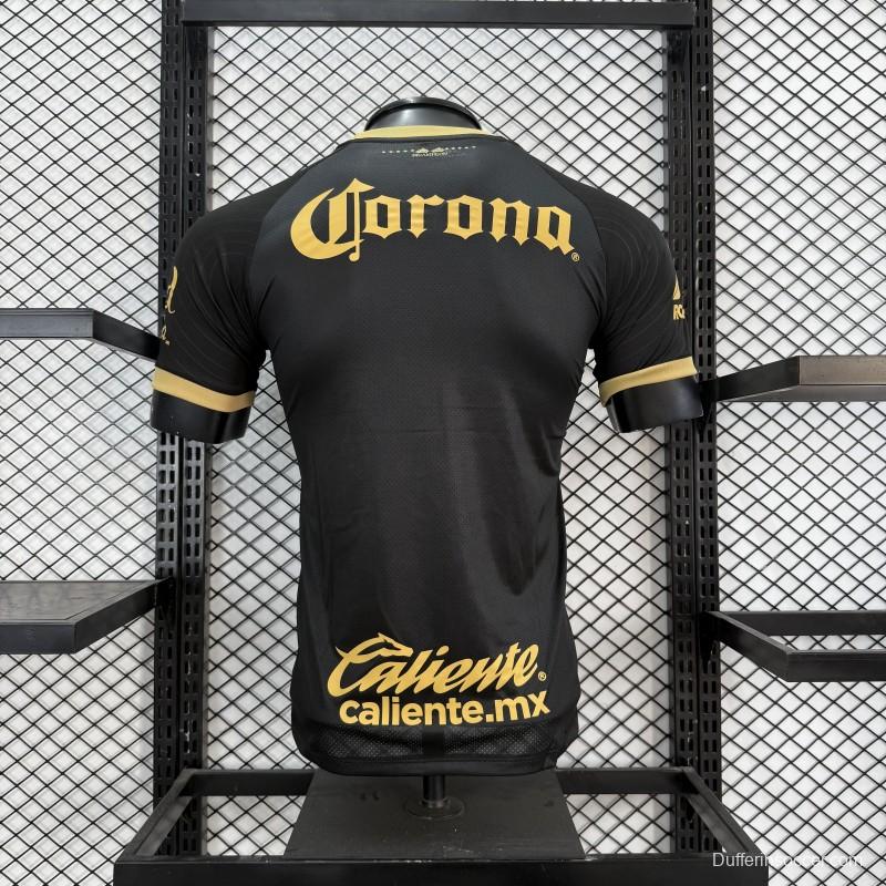Player Version 26/27 Deportivo Toluca FC New Balance Away Black Gold Jersey