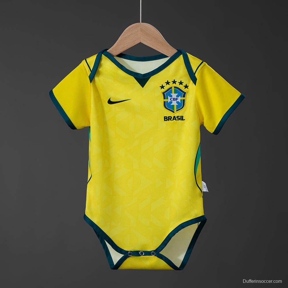 26/27 Brazil Baby Home Jersey 9/12