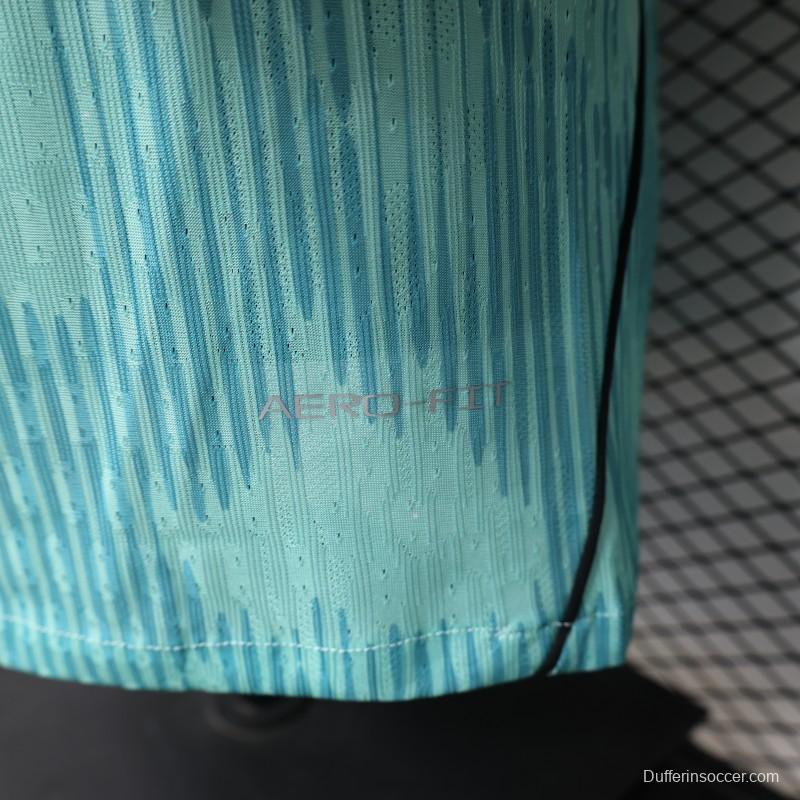 Player Version 26/27 Brazil Mint Green & Black Pattern Special Edition Jersey