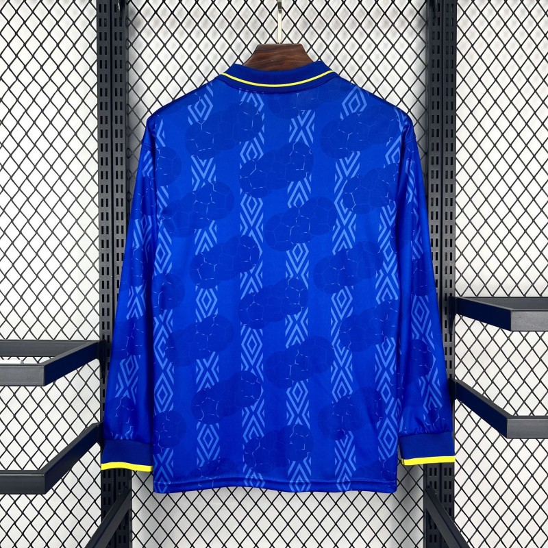 1994 Retro Colombia Away Long Sleeves Jersey