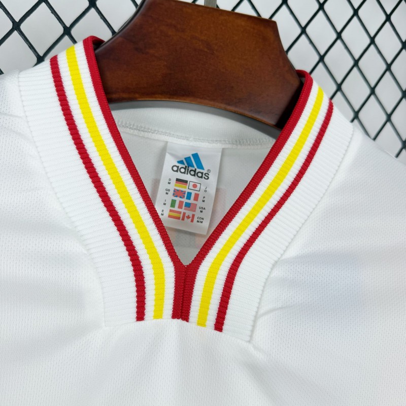 1996 Retro Spain Away Long Sleeve Jersey