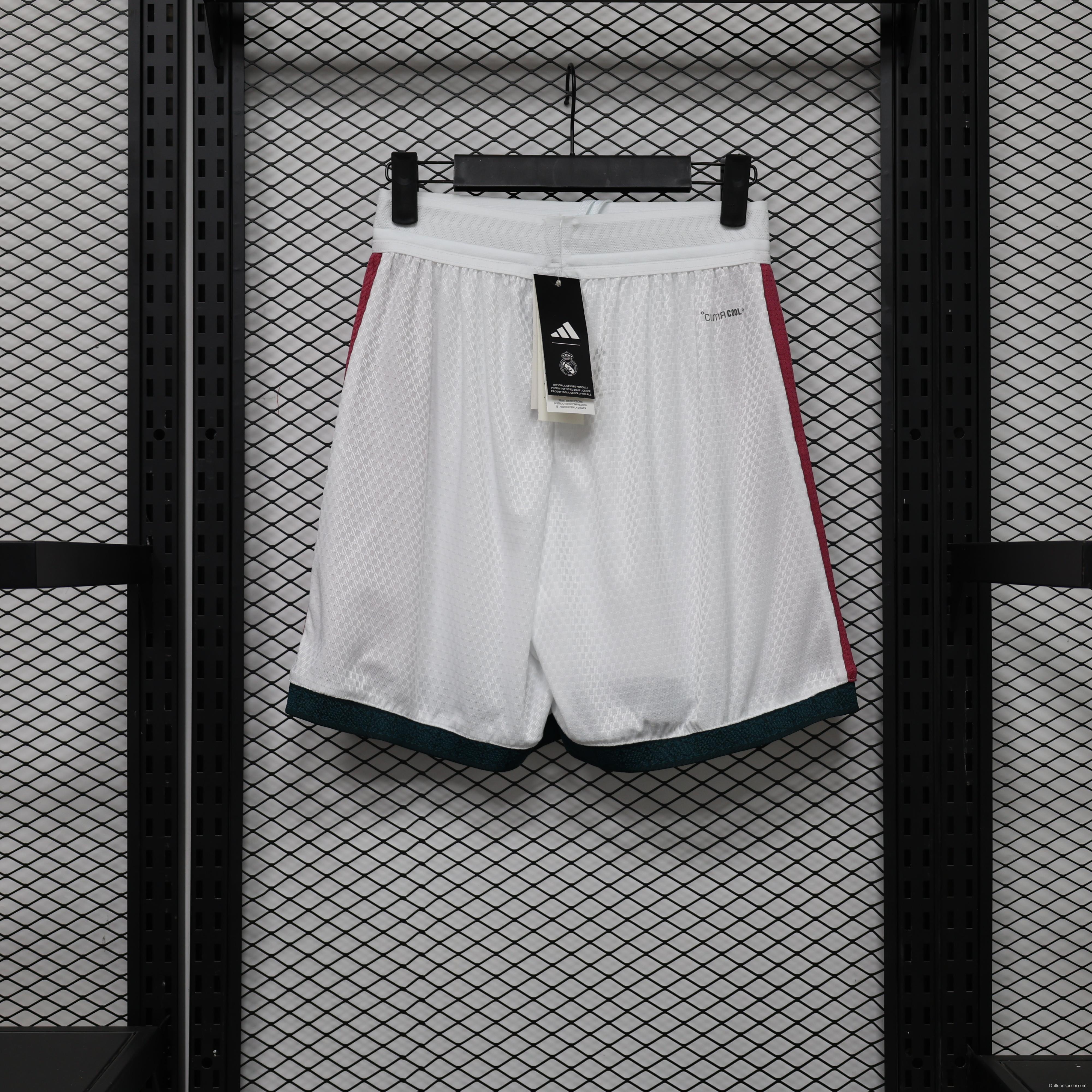 Player Version 26/27 Real Madrid Home  White Shorts (Adidas)