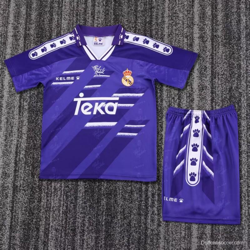 Retro Kids 94/96 Real Madrid Away Jersey