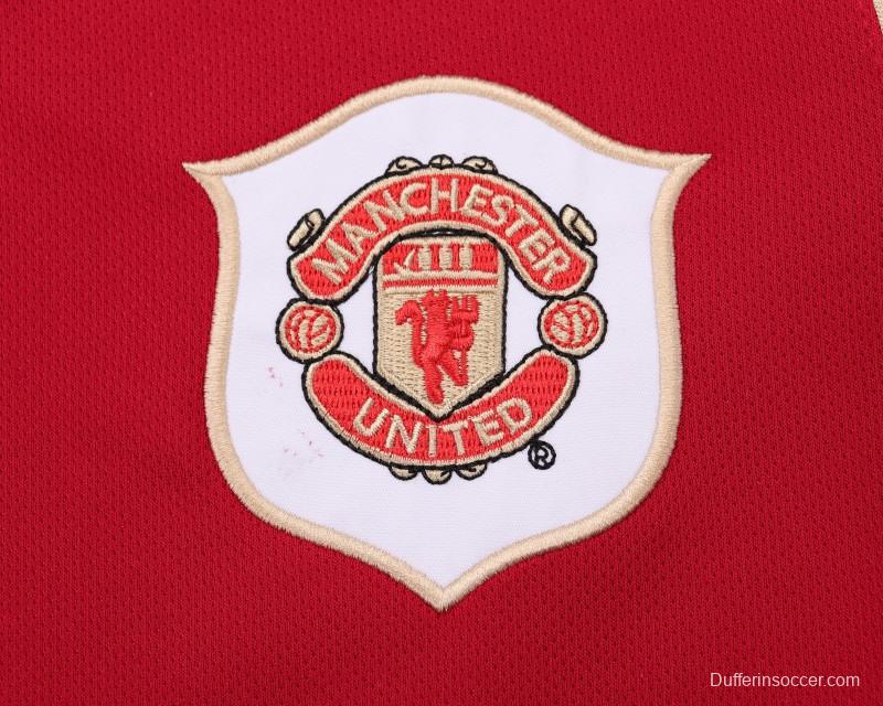 Retro Kids 06/07 Manchester United Home Jersey