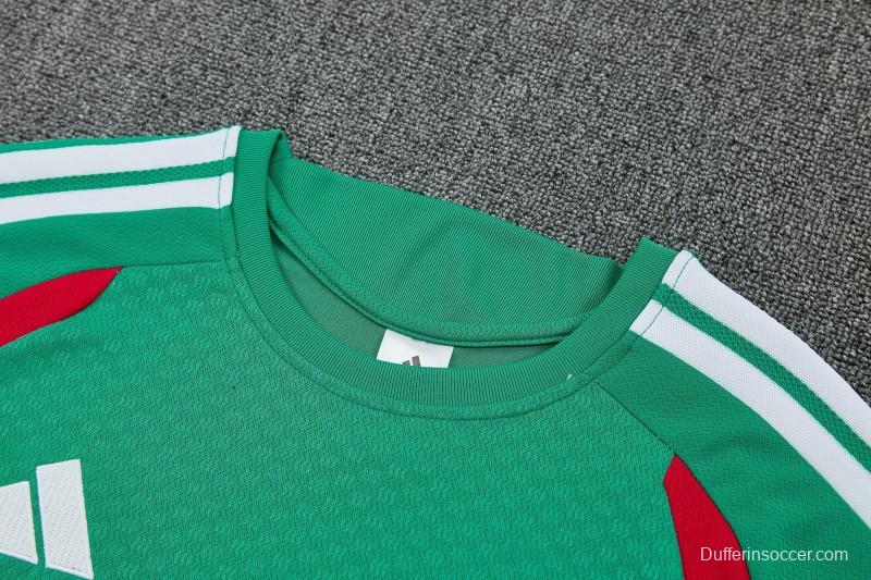 26/27 Algeria  Green Short Sleeve+Soccer Shorts