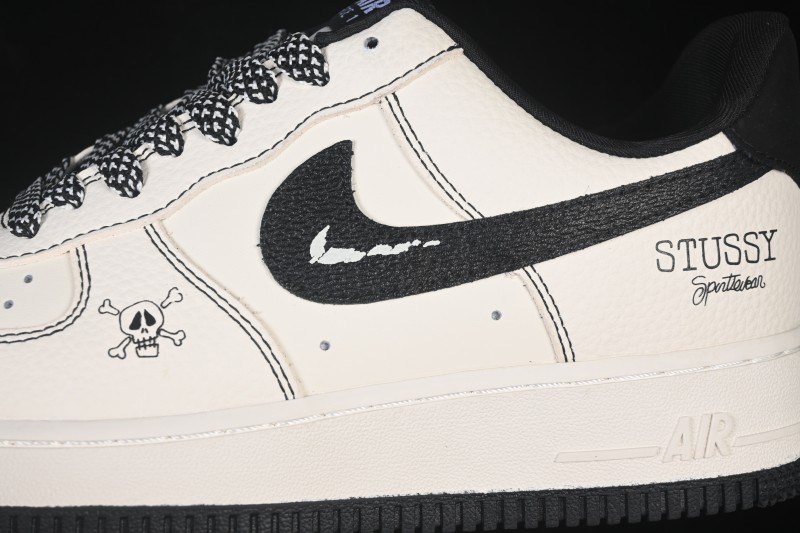 Nike Air Force 1 '07 Low Retro Casual Sneakers with Full-Length Air Cushion - LD1999-026