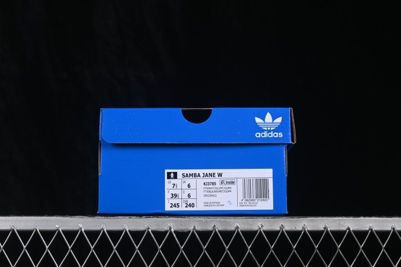 Adidas Samba Jane Women's Mary Jane Casual Lifestyle Shoes in Premium Leather - KJ3785