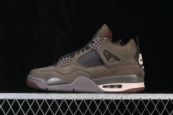 Nike A Ma Maniere x Air Jordan 4 Retro Dark Mocha Basketball Shoes - IF3102-200