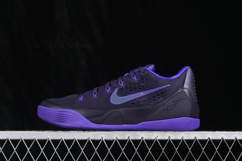 Nike Kobe 9 Elite Low EM Protro Basketball Shoes with Purple Dynasty Colorway - IH1401-500
