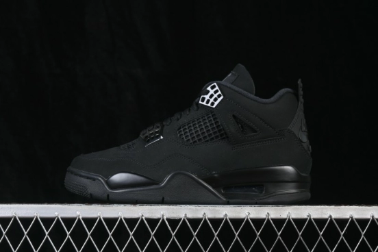Nike Air Jordan 4 Retro Black Cat Basketball Shoes - FV5029-010