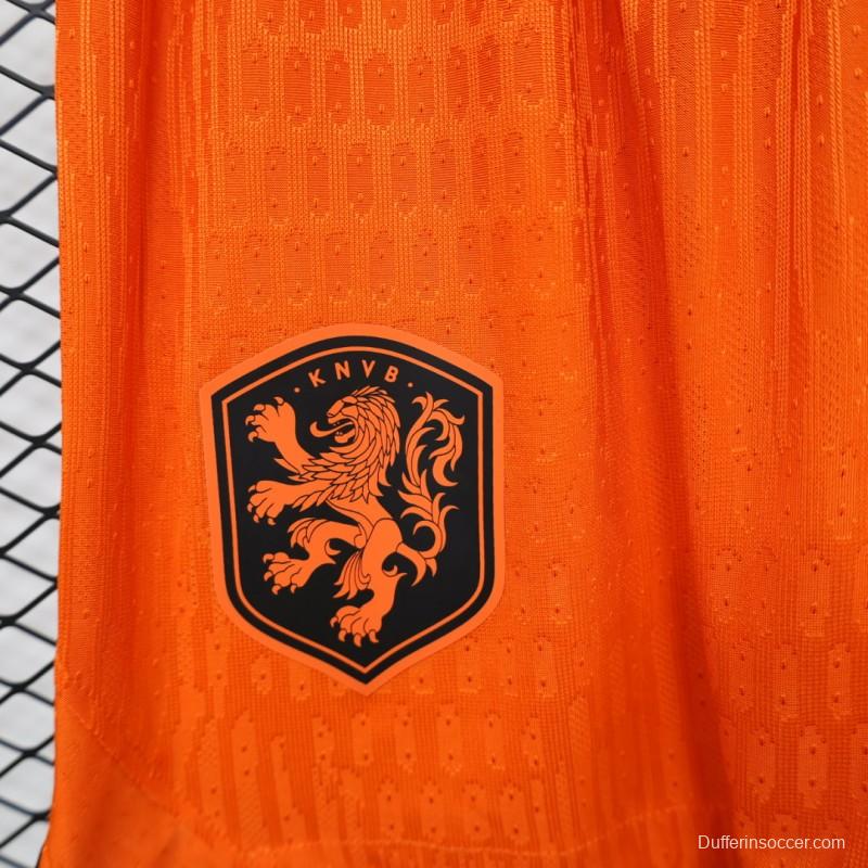 Player Version 26/27 Netherlands Orange Home Shorts