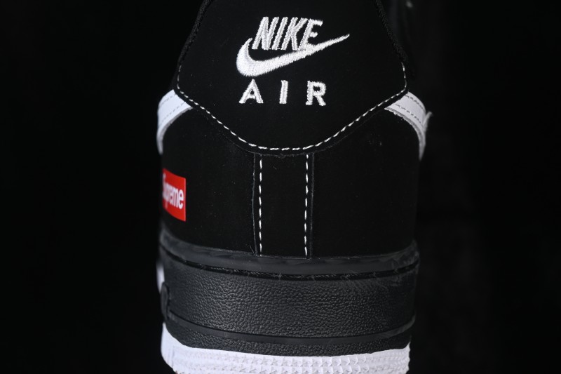 Nike Air Force 1 '07 Low Basketball Shoes with Clean Contrast Design and Full-Length Air Cushioning - KJ1688-027
