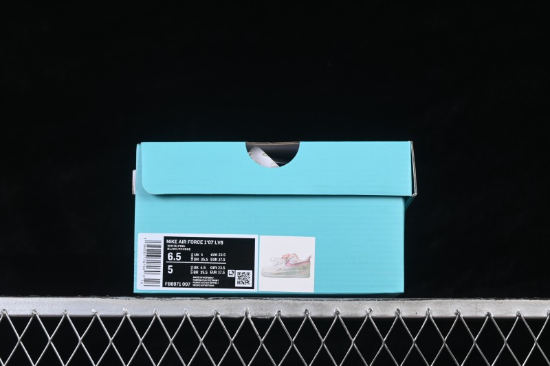 Nike Air Force 1 '07 Low Spring Wild Cherry Prelude Hand-Painted Casual Sneakers - FB8971-007