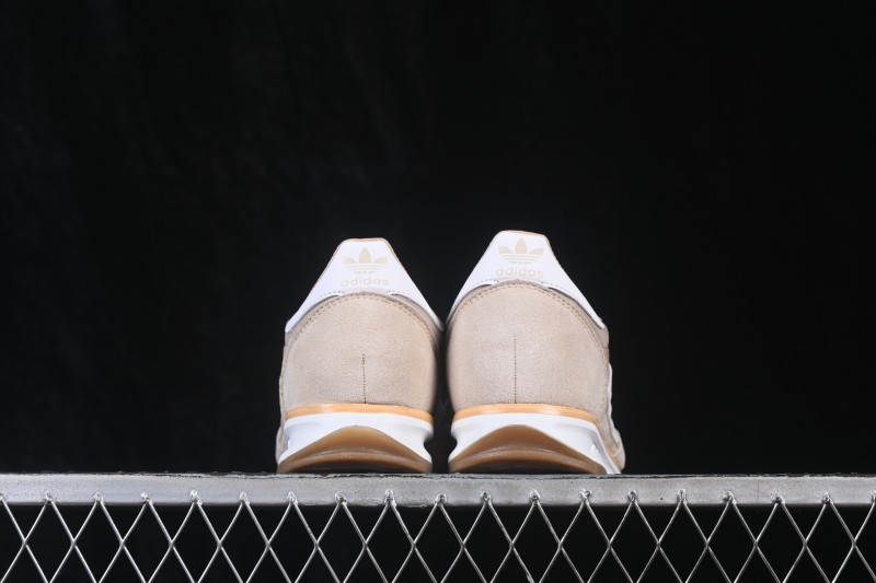 Adidas Originals SL 72 Retro Running Shoes with Classic Suede and Mesh Upper - JQ9554