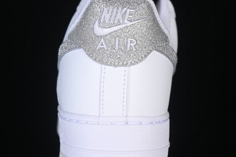 Nike Air Force 1 '07 Low Sequined Swoosh Casual Sneakers - ZH0316-156