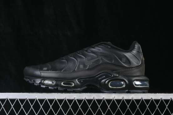 Nike ACW Air Max Plus Retro Running Shoes with Full-Grain Leather and Vapor Air Cushion - FD7855-001