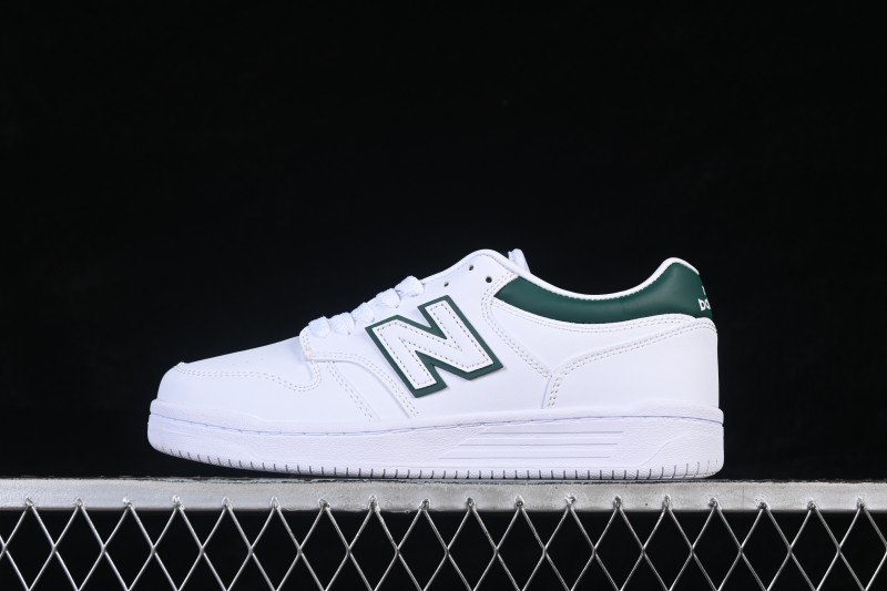 New Balance 480 Skateboarding Lifestyle Shoes with Durable Suede and Cushioned Insole - BB480LGT