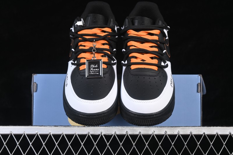 Nike Air Force 1 '07 Low Anime Theme Sneakers with Custom Leather and Full-Length Air Cushion - ZH0316-163