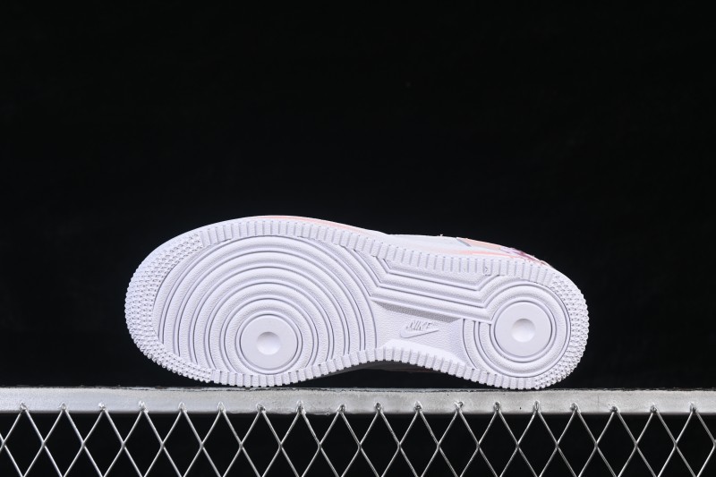 Nike Air Force 1 '07 Low Spring Wild Cherry Prelude Hand-Painted Casual Sneakers - FB8971-007