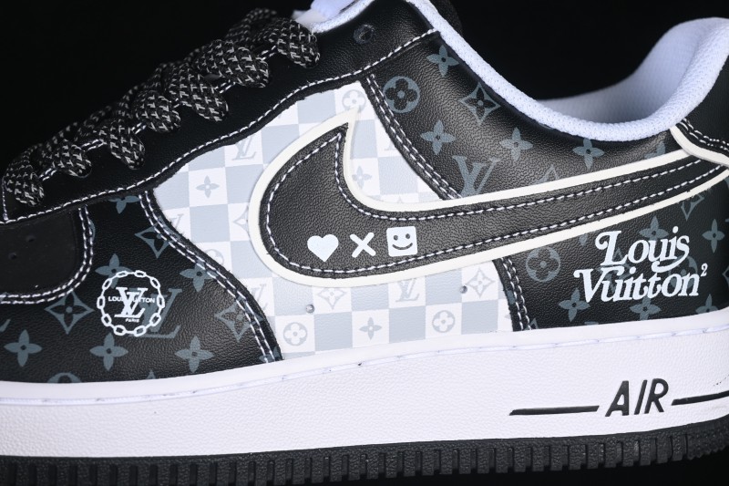 Nike Air Force 1 '07 Low Unisex Basketball Shoes with Classic Leather Upper - LV2288-004