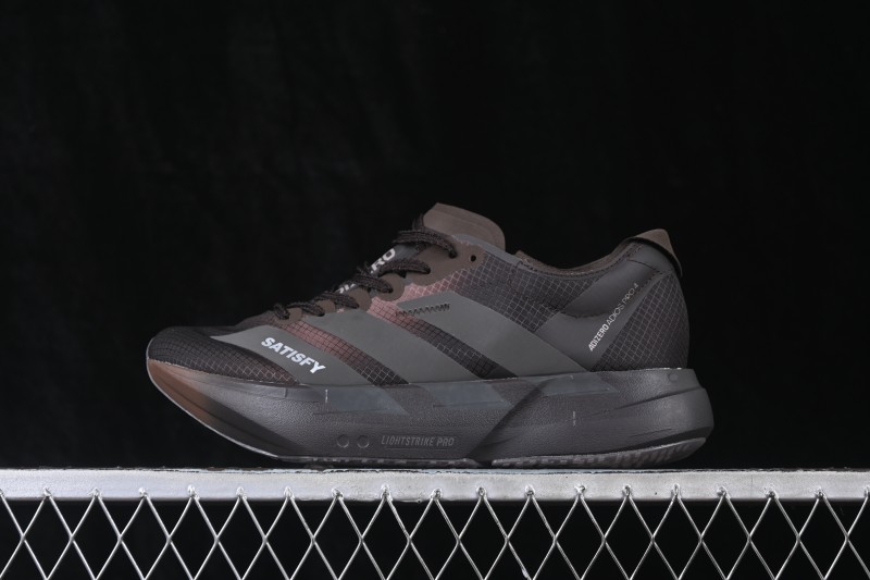 Adidas Adizero Adios 4 M Lightweight Breathable Low-Top Running Shoes - KH8442
