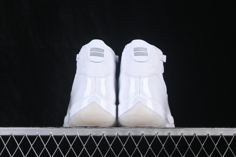 Comme des Garçons x Nike Air Jordan 11 White Sneakers - IV7639-100