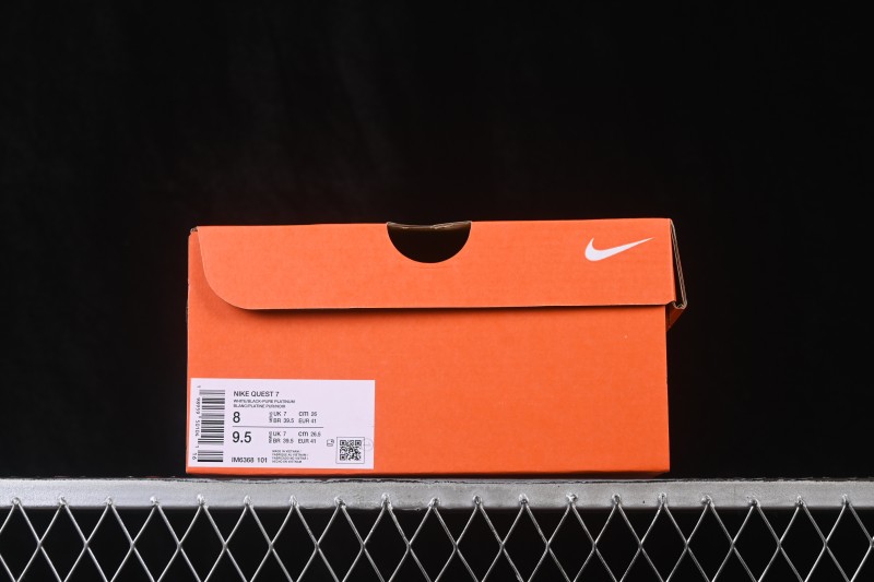 Nike Quest 7 Lightweight Mesh Casual Running Shoes - IM6368-101