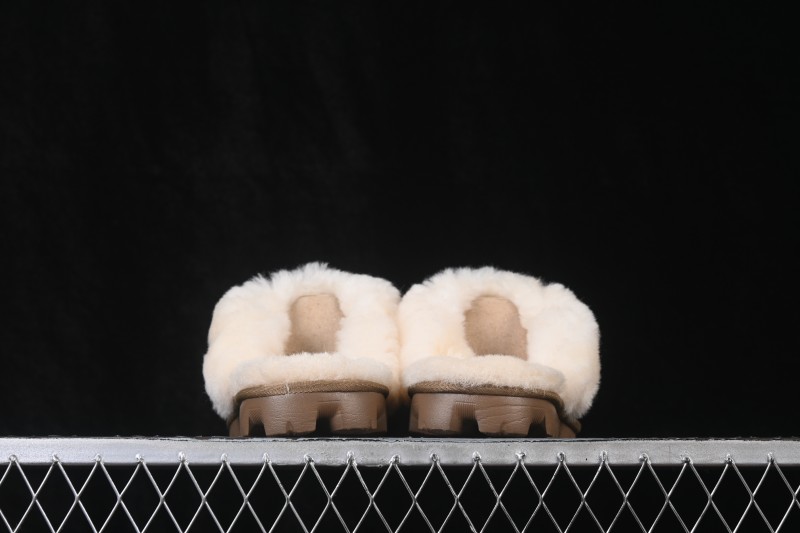 UGG Slipper Evolution Comfortable Flat Closed-Toe Slippers - 1180