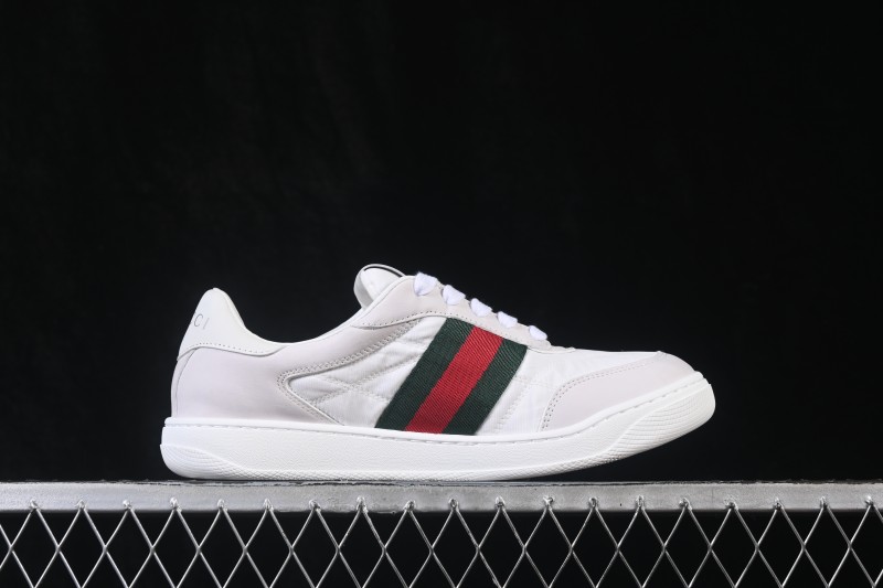 Gucci Primavera Screener Distressed Nylon Casual Sneakers - FAGIV9078