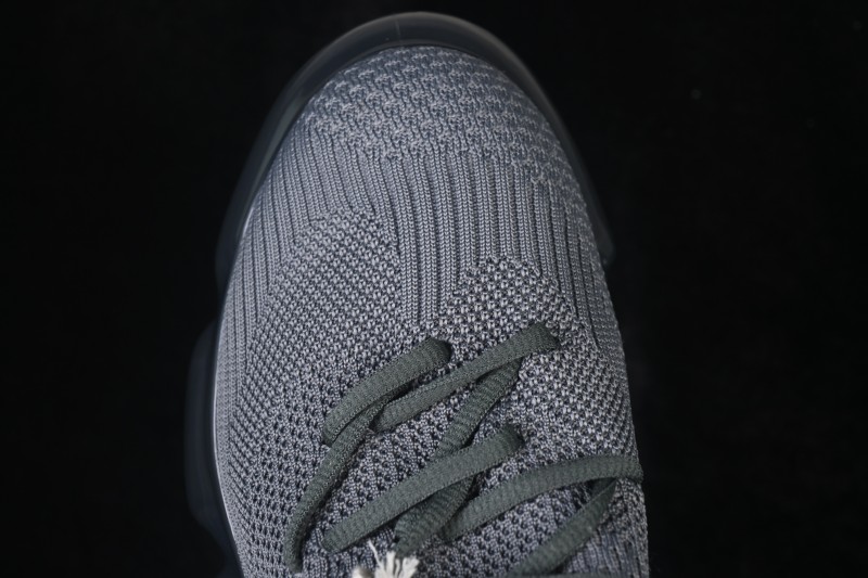 Grounds Moopie Fabric Round Toe Bubble Platform Sneakers Dark Gray - FYD4
