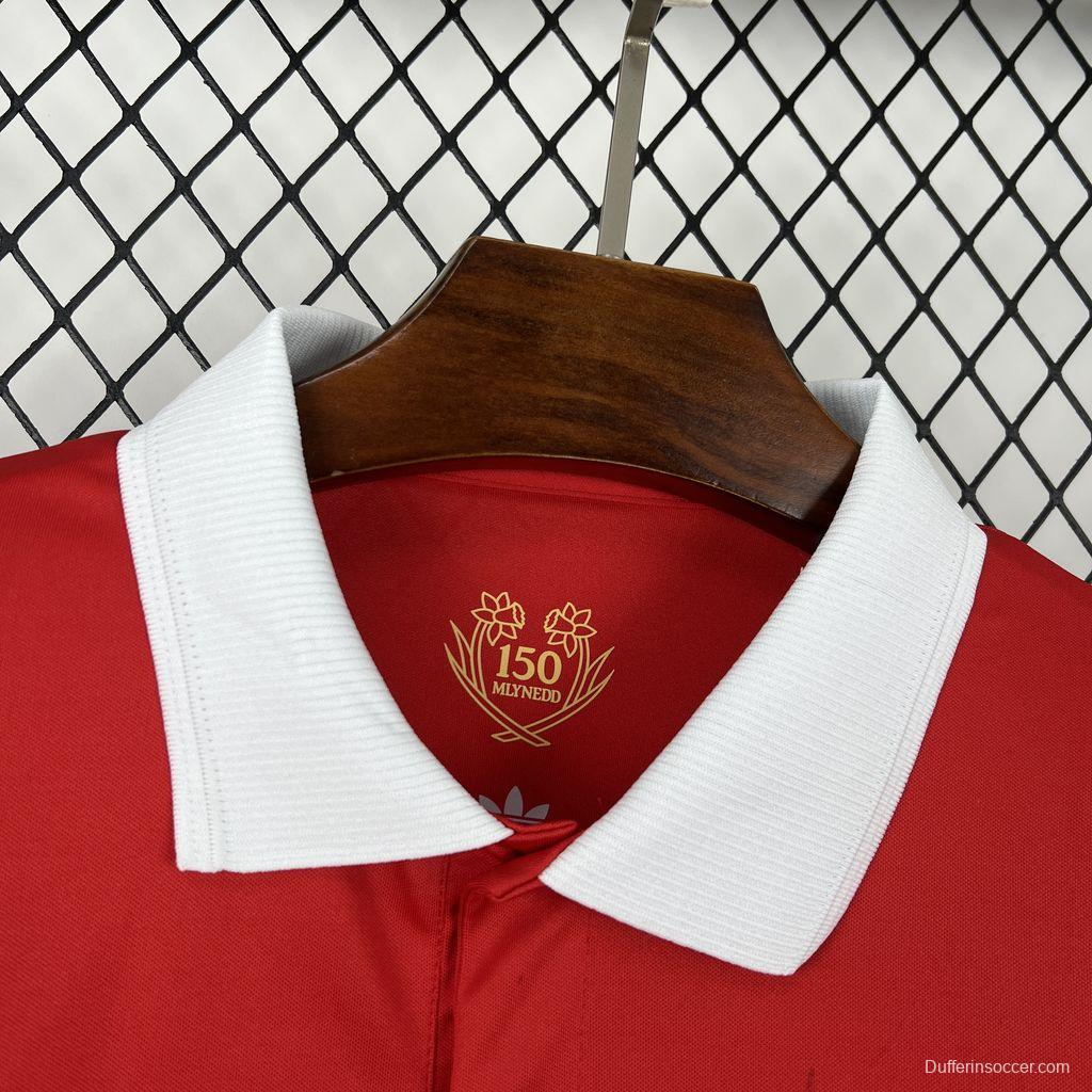 2026 Mens Wales 150th Anniversary Jersey