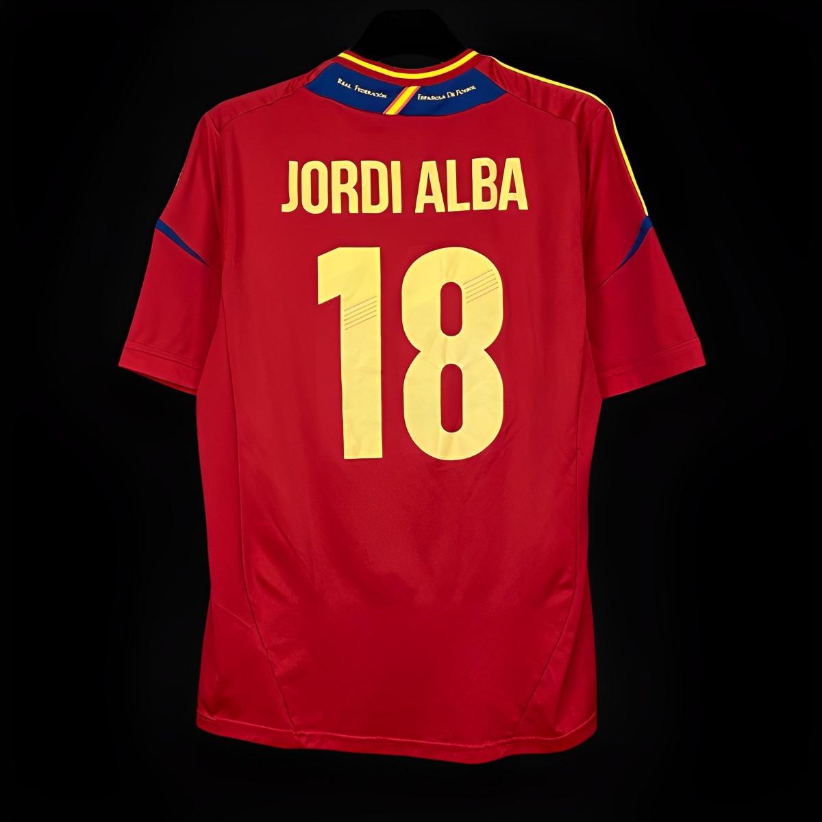 Retro 2012 Spain Home Jersey