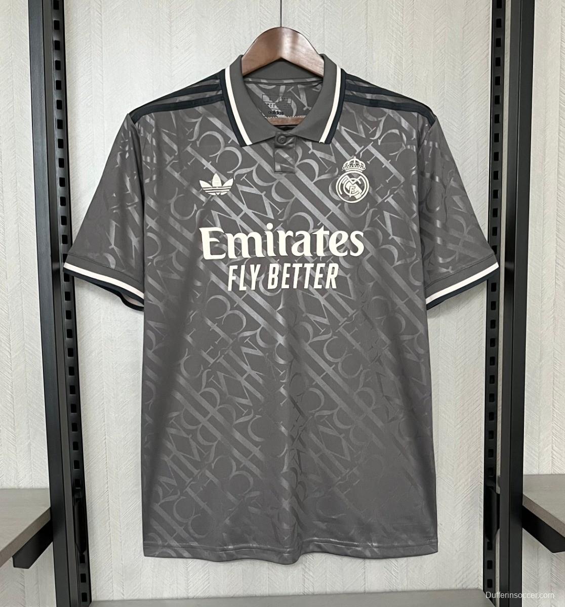 24/25 Real Madrid Third Black Jersey