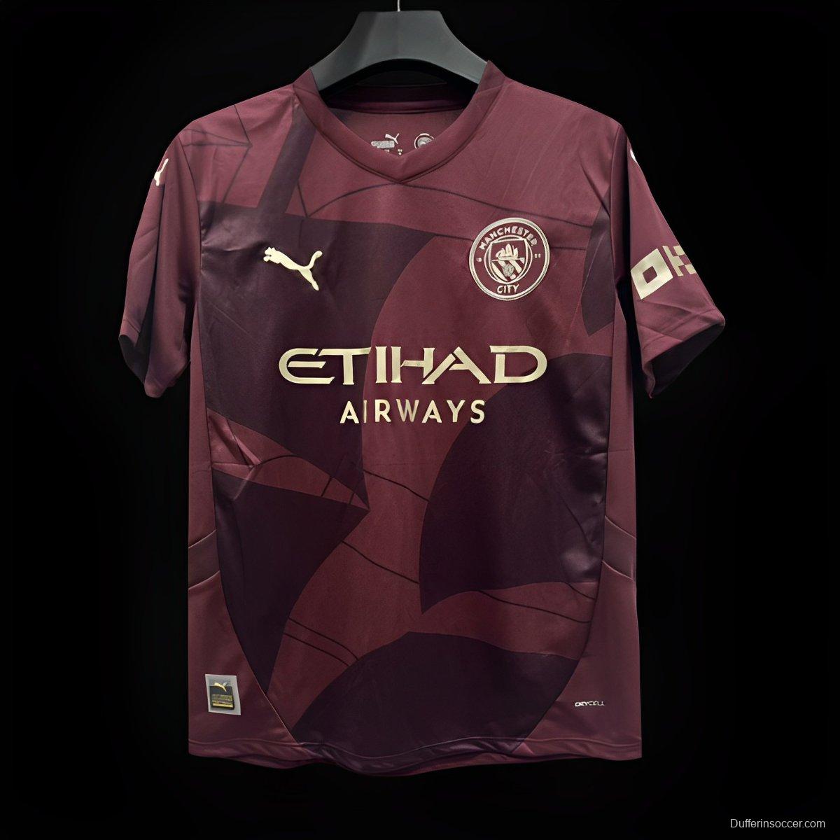 24/25 Manchester City Third Jersey