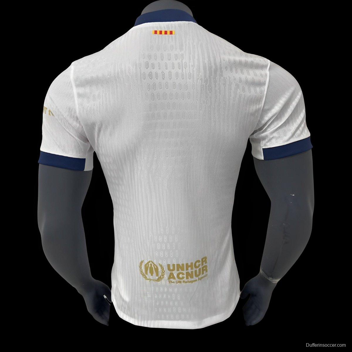 Player Version 24/25 Barcelona x Coldplay Away Jersey