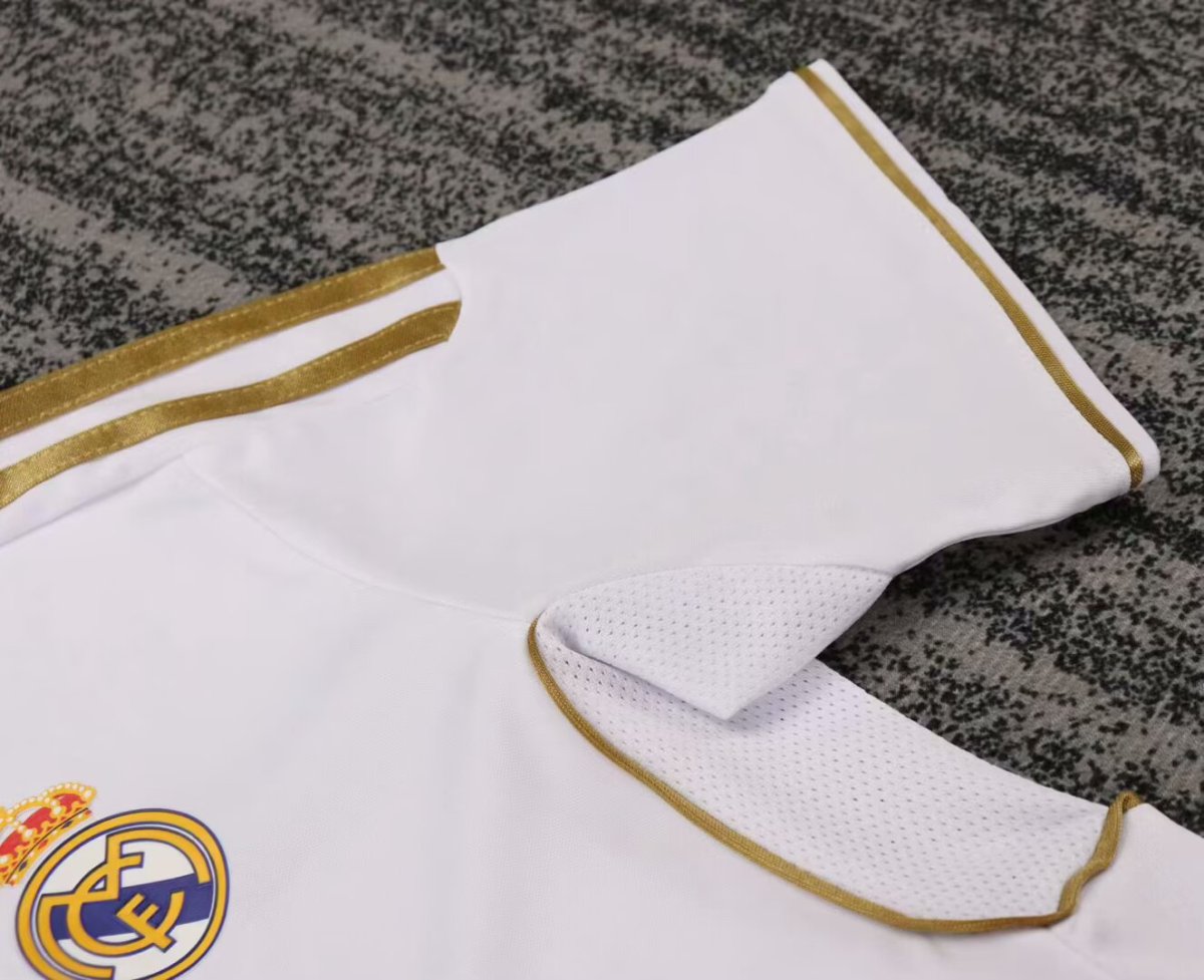 Retro Kids 11/12 Real Madrid Home Jersey